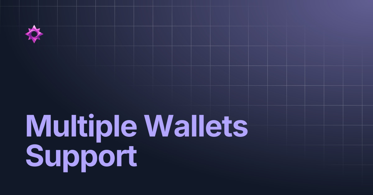Multiple Wallets Support | Nova Plus